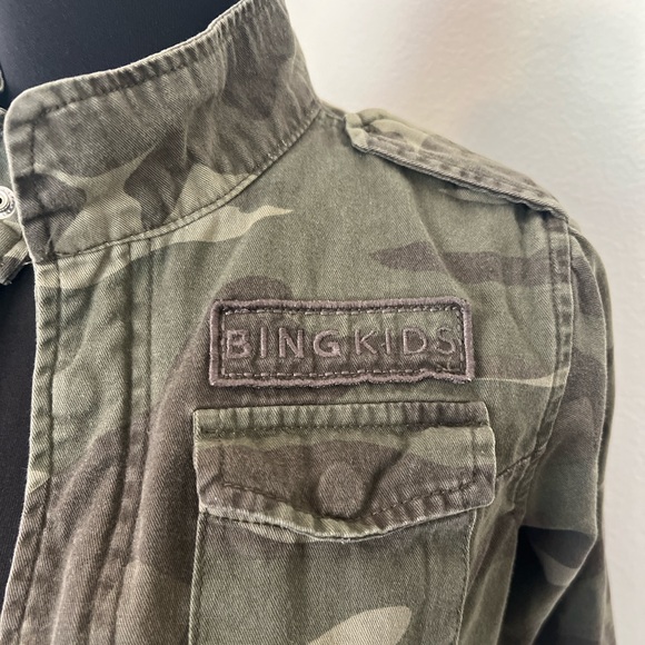 Anine Bing Girls Camo Jacket size 8/10 - Picture 2 of 7